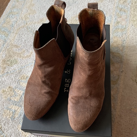 Rag & Bone Devon boot 39 Brown waxy - Picture 3 of 8